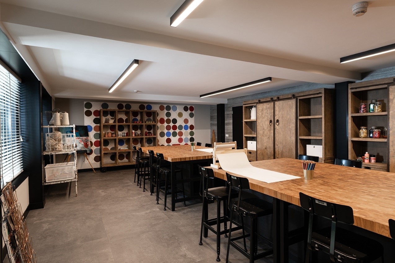 creatieve workshopruimte